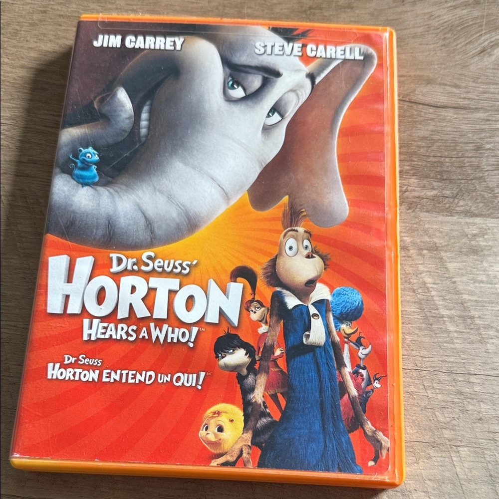 Dr. Seuss Horton Hears a Who! DVD - Orange